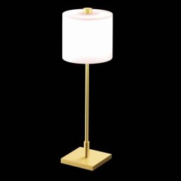KNAPSTEIN table lamp MERCY, matt brass