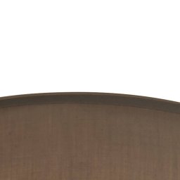 Searchlight Gianna LED ceiling light, grey/white, textile, Ø 50 cm