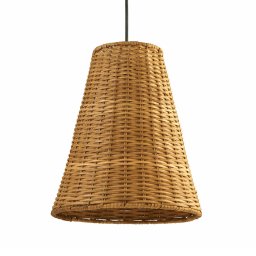 LEDS-C4 Caribe hanging light, rattan, 260 cm