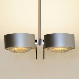 Top Light Ceiling light Puk Sides matt chrome 30 cm 2-bulb G9