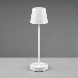 Reality Leuchten Martinez LED table lamp, dimmer and CCT, white