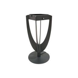 Les Jardins Tulip LED solar light with pedestal, grey