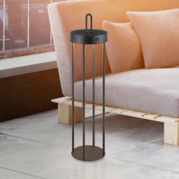 JUST LIGHT. GmbH JUST LIGHT. LED table lamp Anselm black 50 cm iron