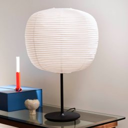 HAY Common Table, Peach lampshade, black base