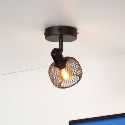 Lucide Maren downlight, 1-bulb, black