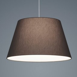 Helestra Certo hanging light conical 1-bulb, anthracite