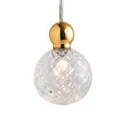 EBB & FLOW EBB & FLOW Uva M Hanging Ball Gold Clear Small Check