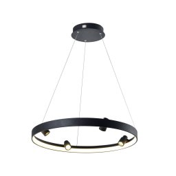 Viokef LED pendant light Denis, circular with four spots