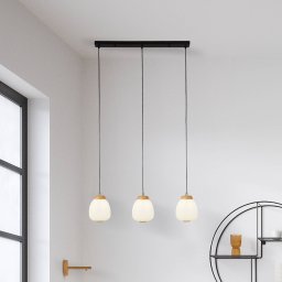 Searchlight Ella pendant light, 3-bulb
