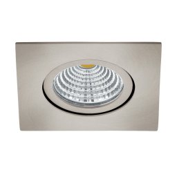 EGLO Saliceto downlight angular rotatable 2,700K nickel