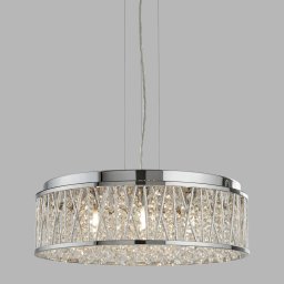 Searchlight Elise pendant light, one-bulb 7 x G9