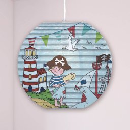Näve 4120607 pendant light with pirate motif