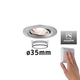 Paulmann Nova mini Plus downlight easydim iron