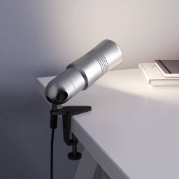 Top Light Neo! Clamp LED clip-on light, natural aluminium