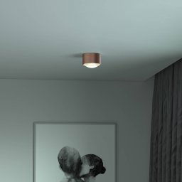 Top Light Puk! 120 One LED downlight matt lens, copper