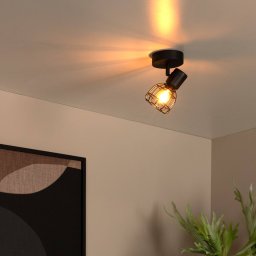 Lucide Filox downlight, black, 1-bulb