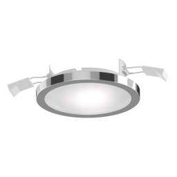 Lightme Aqua Pur LED downlight Ø 11.2 cm chrome