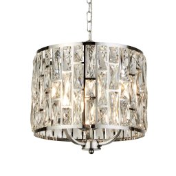 Searchlight Bijou hanging light lampshade with crystals Ø 38cm