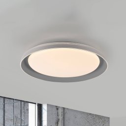 JUST LIGHT. GmbH JUST LIGHT. Sati LED ceiling light, plastic, grey