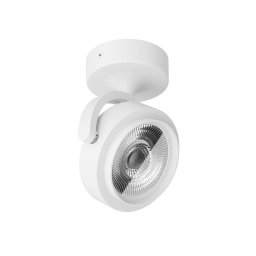 Linea Light LED downlight Eta, 39° beam angle, white, 3,000 K, aluminium