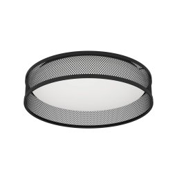 EGLO Luppineria LED ceiling lamp, steel mesh, black