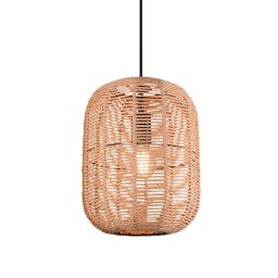 Trio Lighting Runa hanging light, sisal lampshade 1-bulb Ø 35 cm