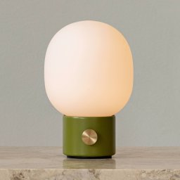 Audo Copenhagen Audo JWDA rechargeable table lamp, dusty green