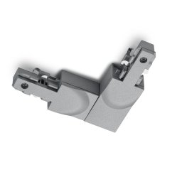 Trio Lighting DUOline corner, conductor outside, titanium