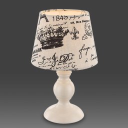 Globo With black design - Jolanda table lamp