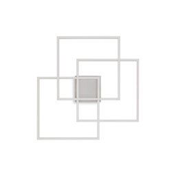 Ideallux Ideal Lux Frame LED ceiling lamp white 59x59.5cm