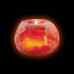 Wagner Life Salt crystal tealight holder, small 400 g