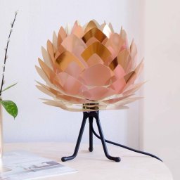 UMAGE Silvia Mini table lamp copper/tripod black