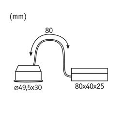 Paulmann Coin Nova Plus recessed 38° 6.3 W 2,700 K