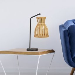 Searchlight Table lamp X Malaga, bamboo