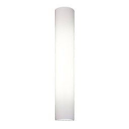 BANKAMP Cromo LED wall light, glass, height 40 cm