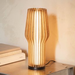 EVA Solo LED table lamp Radiant, light wood, Ø 9.5 cm