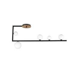 Ideallux Ideal Lux Birds LED ceiling light, 5-bulb