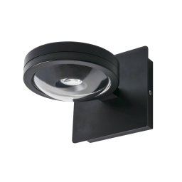 Megatron Solo Punto LED wall light, matt black