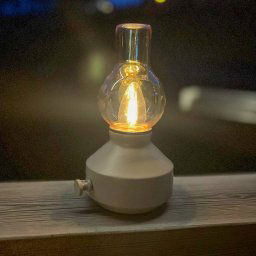 PR Home rechargeable LED patio light Glimt, beige, IP44 21.3 cm