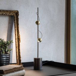 Sil-Lux Magnetic LED table lamp, bronze/gold