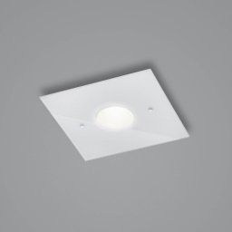 Helestra Nomi LED ceiling light 23x23cm dim white
