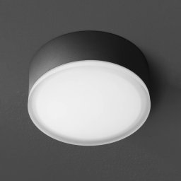 LCD LED ceiling light 1421 for outdoors, graphite Ø 20.5cm