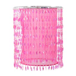 Näve 6008419 hanging light, decorative stones, magenta