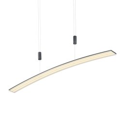 HELL New Loire LED pendant light, anthracite