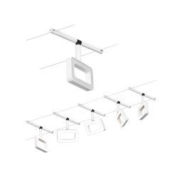 Paulmann Frame LED cable lighting 5-bulb white