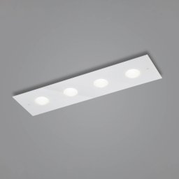 Helestra Nomi LED ceiling light 75x21 cm dim white