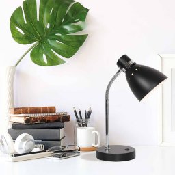 Steinhauer Spring table lamp, adjustable arm, black