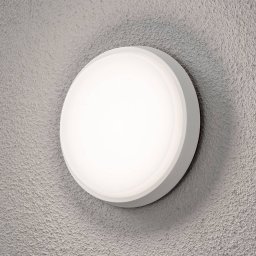 Konstsmide Cesena LED outdoor wall light, round