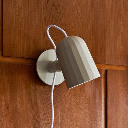 HAY Noc Wall LED wall lamp with a plug, white