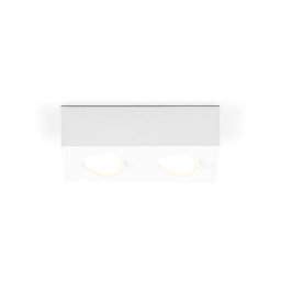EVN Cubito LED ceiling light, two-bulb